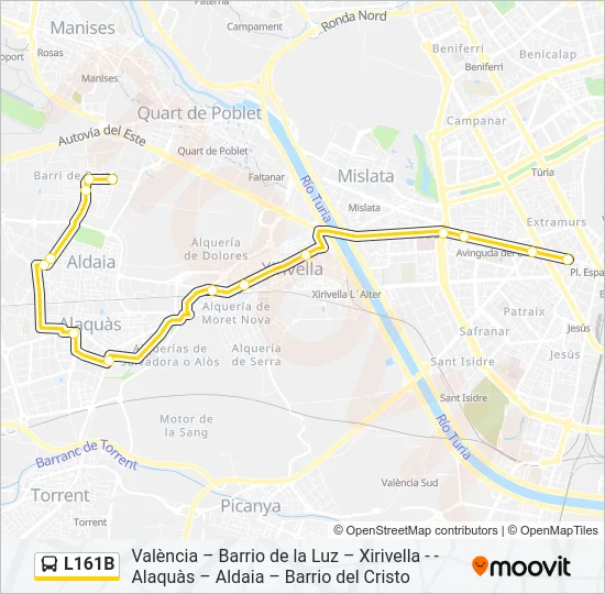 L161B  Line Map