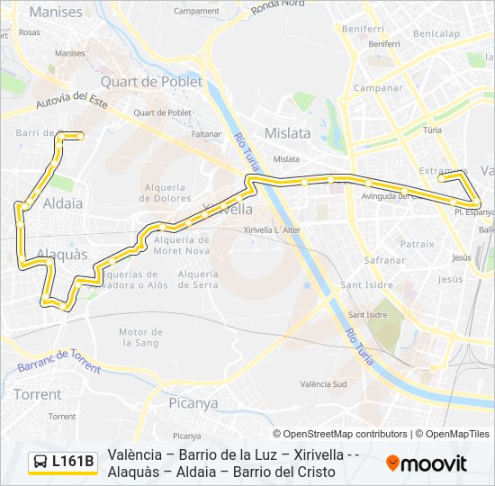 Mapa de L161B de 