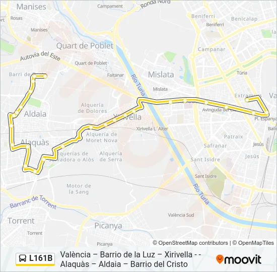 L161B  Line Map