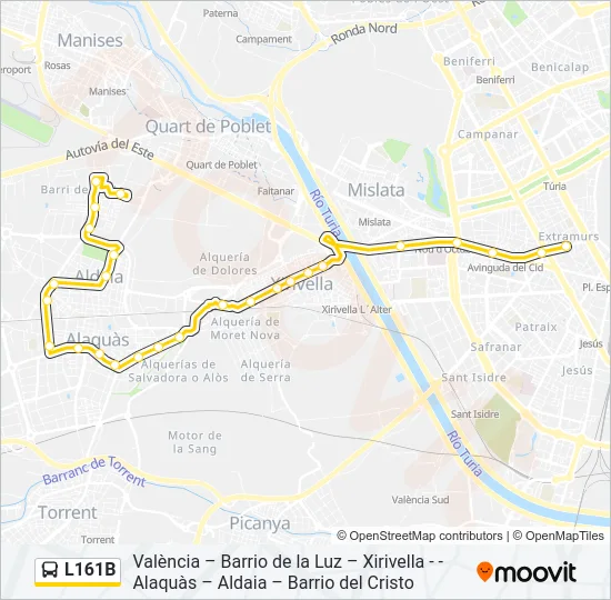 L161B  Line Map