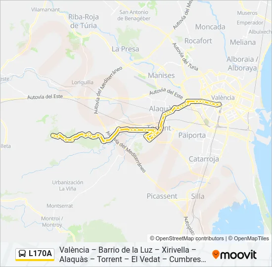 L170A  Line Map