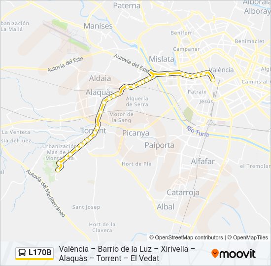 Mapa de L170B de 