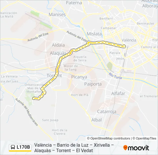 L170B  Line Map