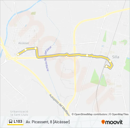 L103  Line Map