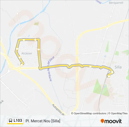 L103  Line Map