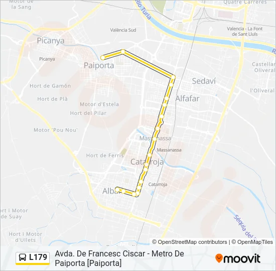 L179  Line Map