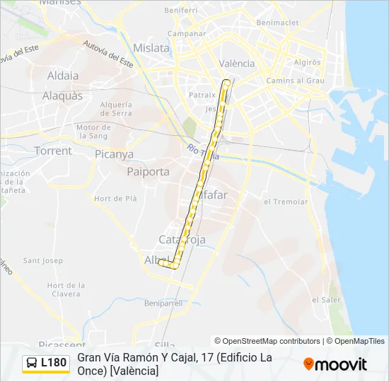 L180  Line Map