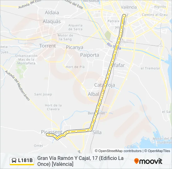 L181B  Line Map