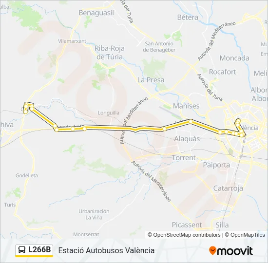 L266B  Line Map