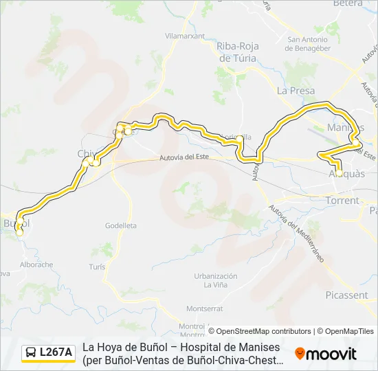 L267A  Line Map