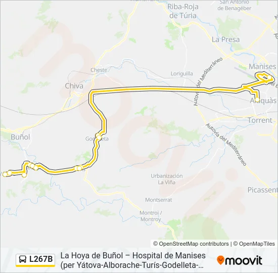 Mapa de L267B de 