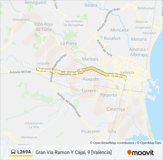 Mapa de L269A de 
