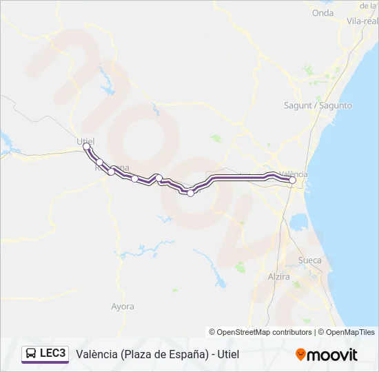 LEC3  Line Map