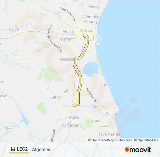 LEC2  Line Map