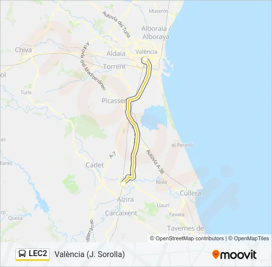LEC2  Line Map