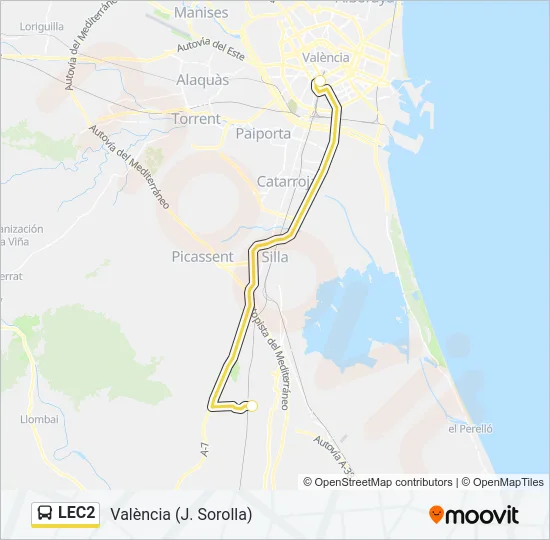 LEC2  Line Map