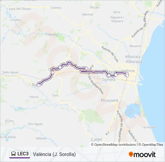 LEC3  Line Map