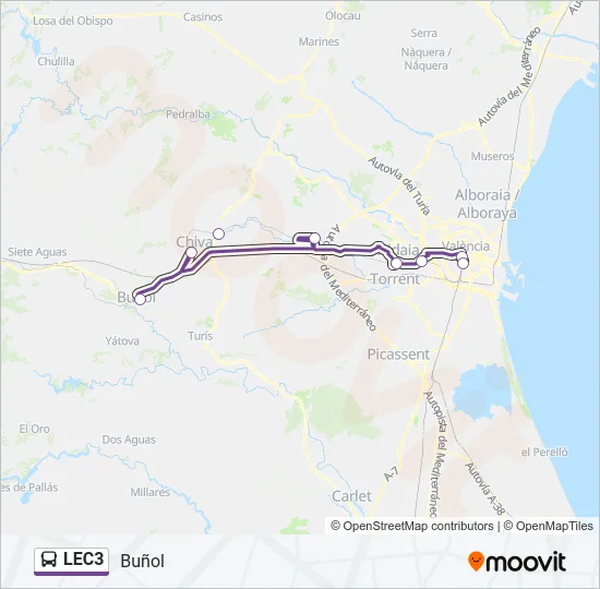 LEC3  Line Map