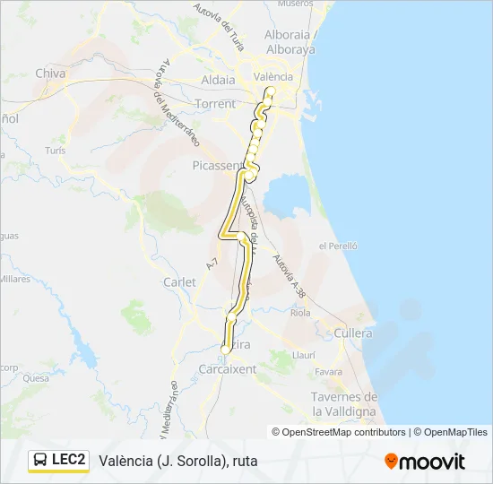 LEC2  Line Map