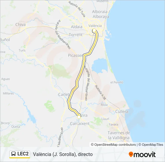 LEC2  Line Map