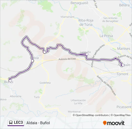LEC3  Line Map