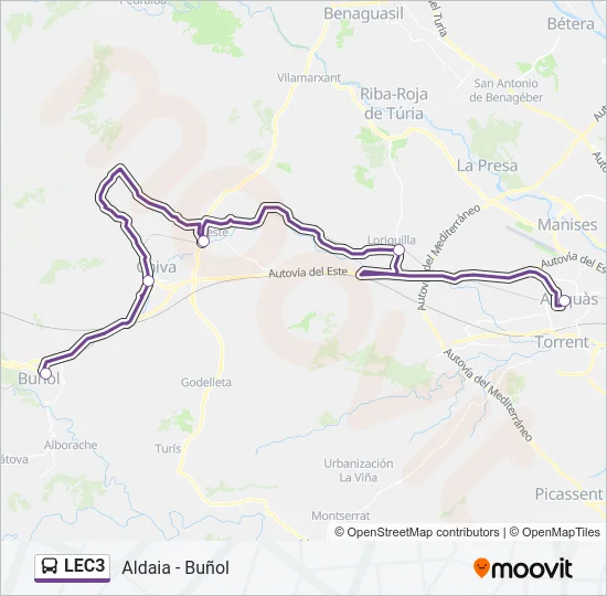 LEC3  Line Map
