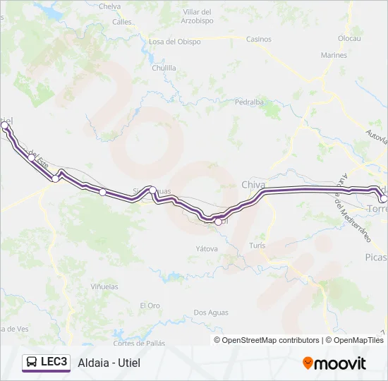 LEC3  Line Map
