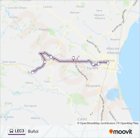 LEC3  Line Map