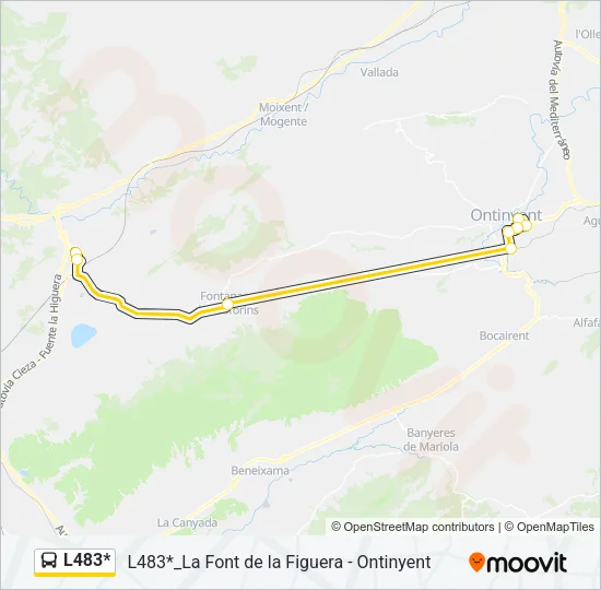 L483* Bus Line Map