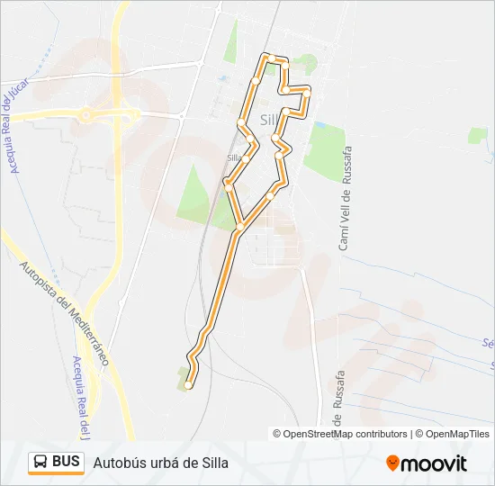 BUS Line Map