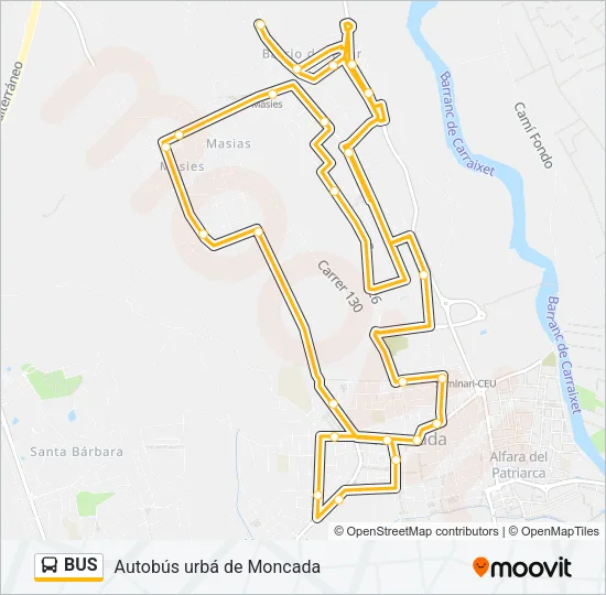 BUS Line Map