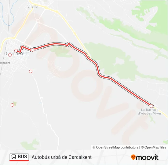 BUS Line Map