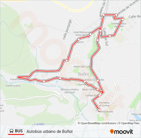 BUS Line Map