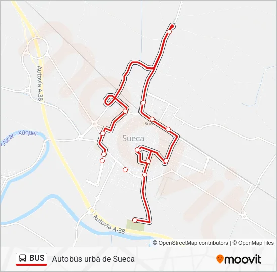 BUS Line Map