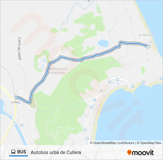 Mapa de línies de BUS