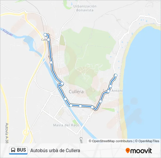 BUS Line Map