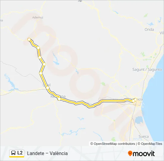 L2  Mapa de línia