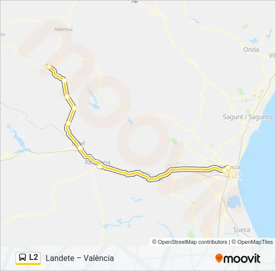 L2  Mapa de línia