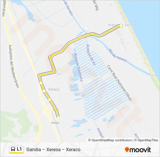 L1  Line Map
