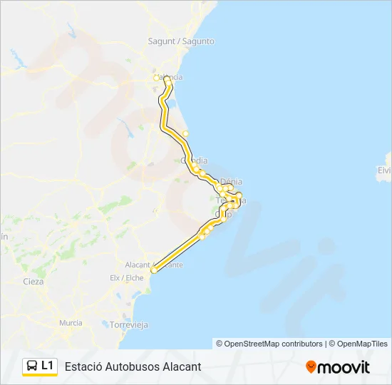 L1  Line Map