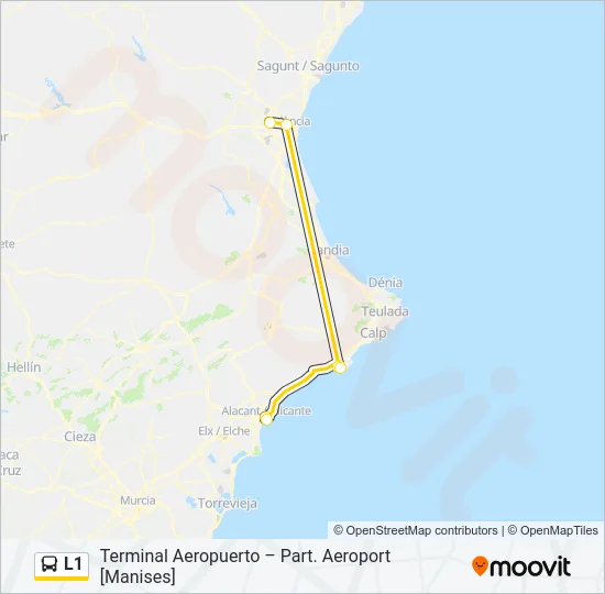 L1  Line Map