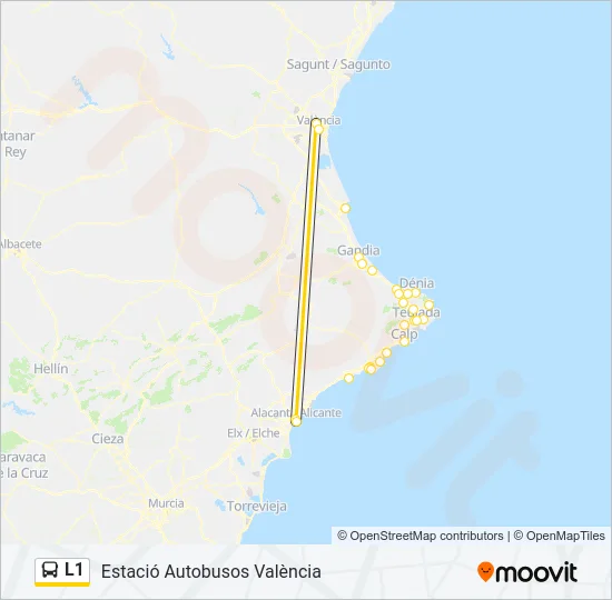 L1  Line Map