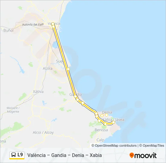 L9  Line Map