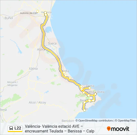 L22  Line Map