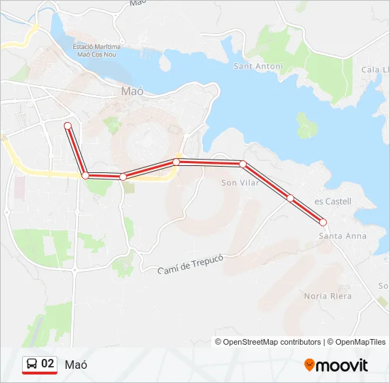 02 Bus Line Map