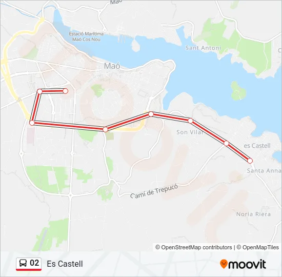 02 Bus Line Map