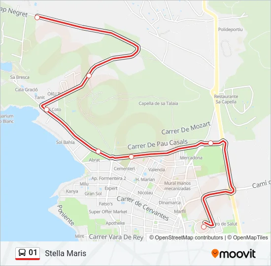 01 Bus Line Map