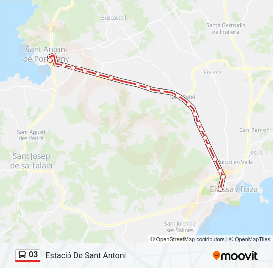 03 Bus Line Map