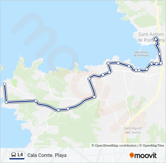 L4 Bus Line Map