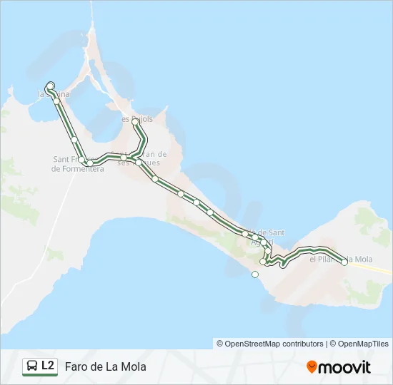 L2 Bus Line Map